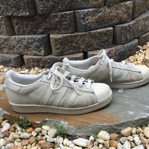 Adidas Superstars Suede Off-White
